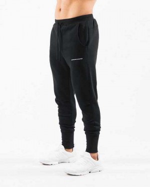 Black Men's Alphalete Academy Club Jogger | UAE-631490