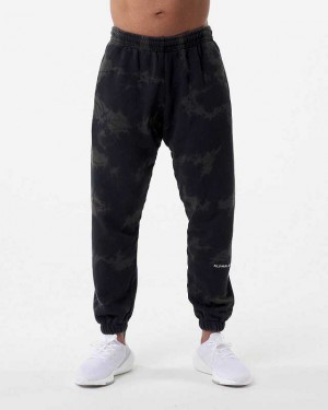 Black Men's Alphalete HCTS Jogger | UAE-205397