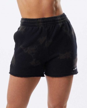 Black Women's Alphalete HCTS 3.5" Shorts | UAE-710425