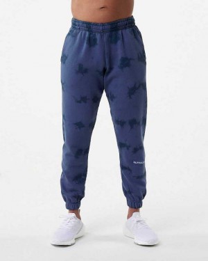 Blue Men's Alphalete HCTS Jogger | UAE-578091