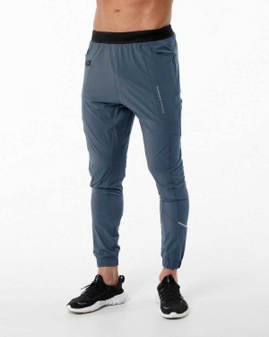 Blue Men's Alphalete Studio Jogger | UAE-415927