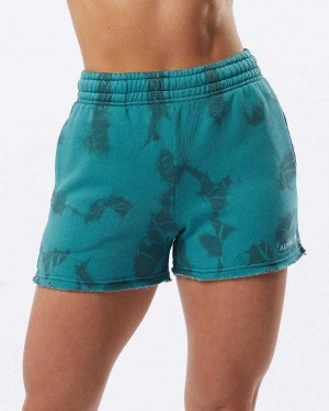 Blue Women's Alphalete HCTS 3.5" Shorts | UAE-386412