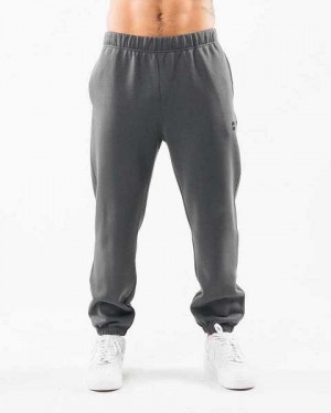 Grey Men's Alphalete Academy Relaxed Jogger | UAE-619587