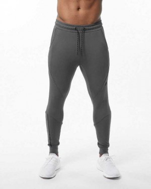 Grey Men's Alphalete ELMTS Cuffed Jogger | UAE-192843