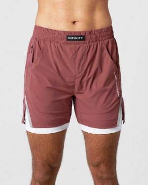 Rose Men's Alphalete Infinity Speed 5.5" Shorts | UAE-761429