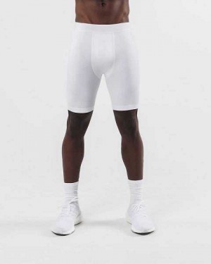 White Men's Alphalete Reform Compression Underwear | UAE-087956