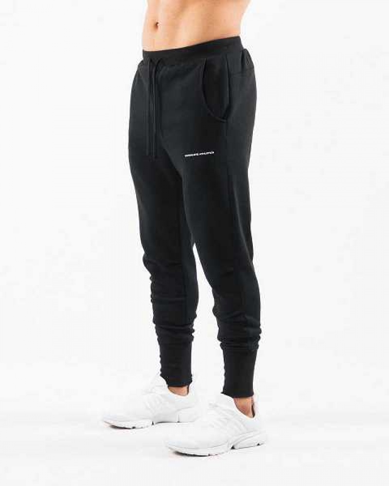 Black Men\'s Alphalete Academy Club Jogger | UAE-631490