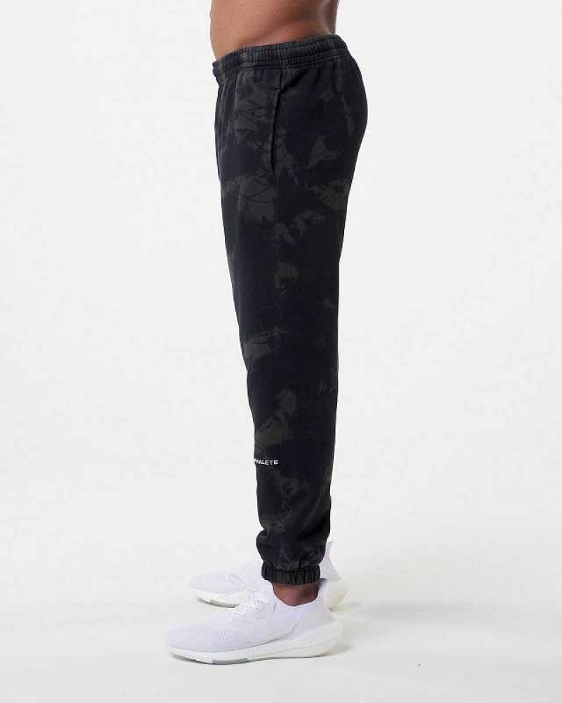 Black Men's Alphalete HCTS Jogger | UAE-205397