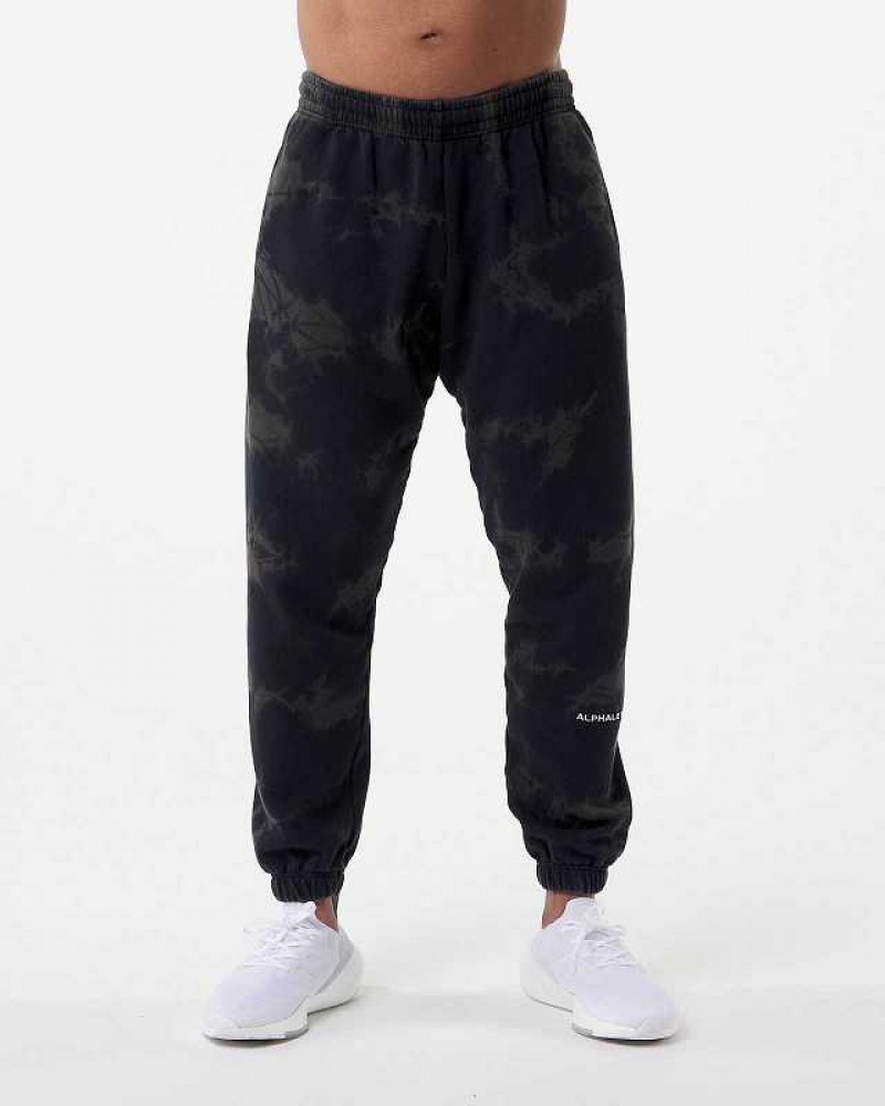 Black Men\'s Alphalete HCTS Jogger | UAE-205397