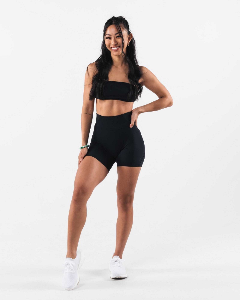 Black Women's Alphalete Aura Bandeau | UAE-537120