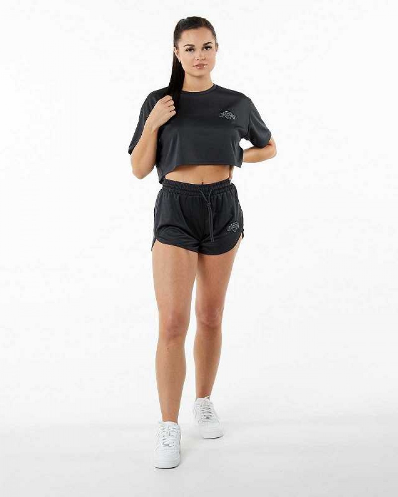 Black Women's Alphalete Varsity 3.25