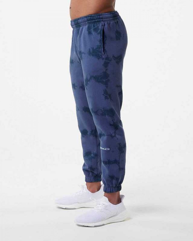 Blue Men's Alphalete HCTS Jogger | UAE-578091