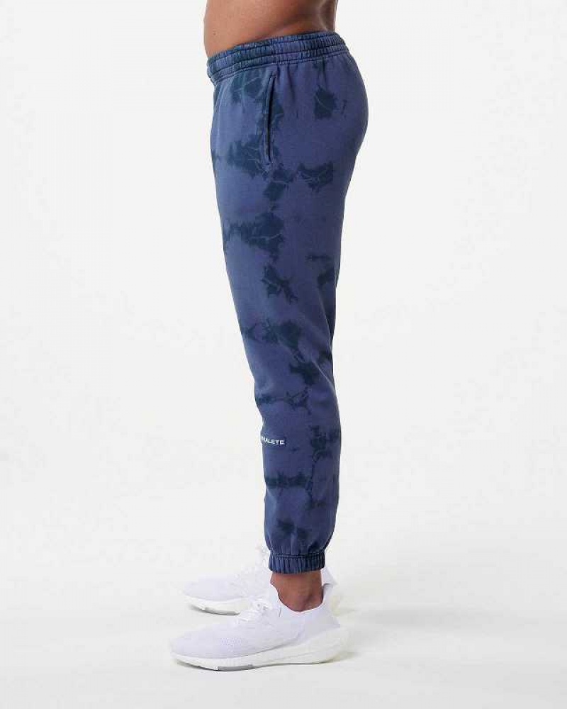 Blue Men's Alphalete HCTS Jogger | UAE-578091