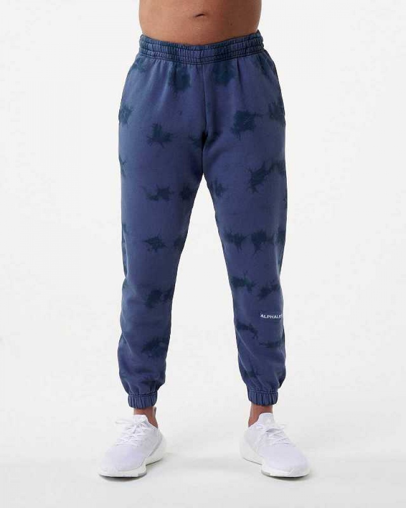 Blue Men\'s Alphalete HCTS Jogger | UAE-578091