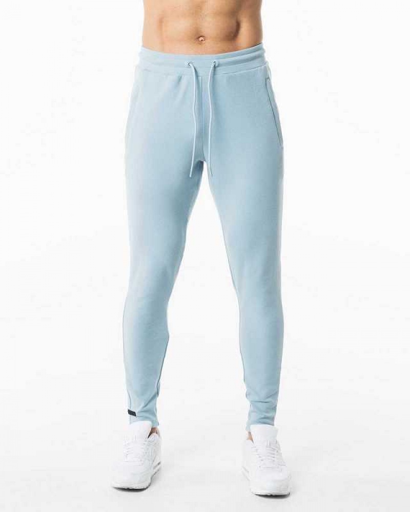 Blue Men\'s Alphalete Identity Jogger | UAE-973824