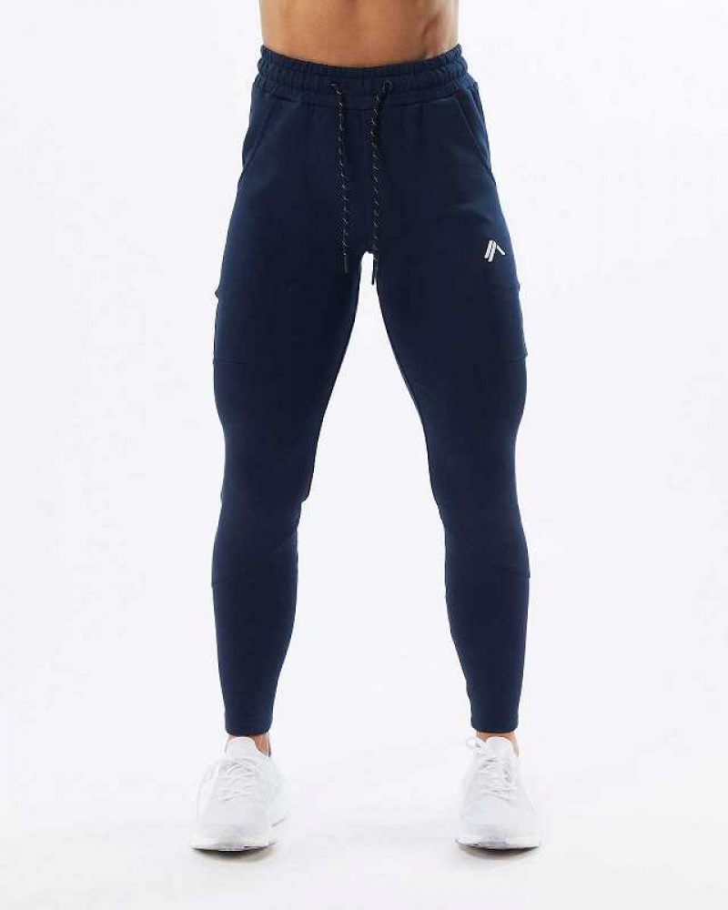 Blue Women's Alphalete ELMTS Zip Jogger | UAE-693145