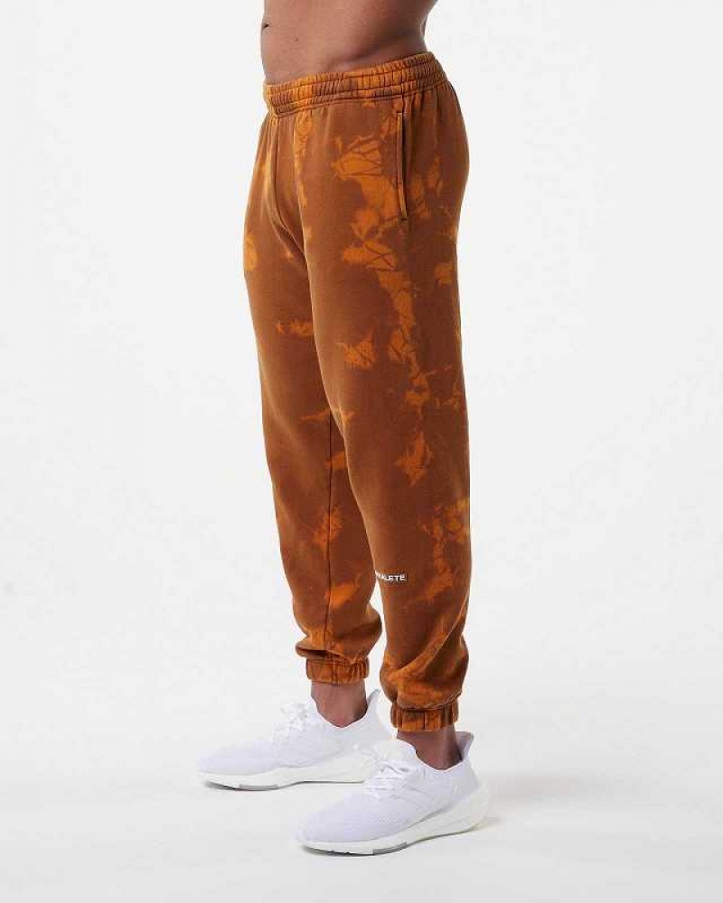 Brown Men's Alphalete HCTS Jogger | UAE-348715