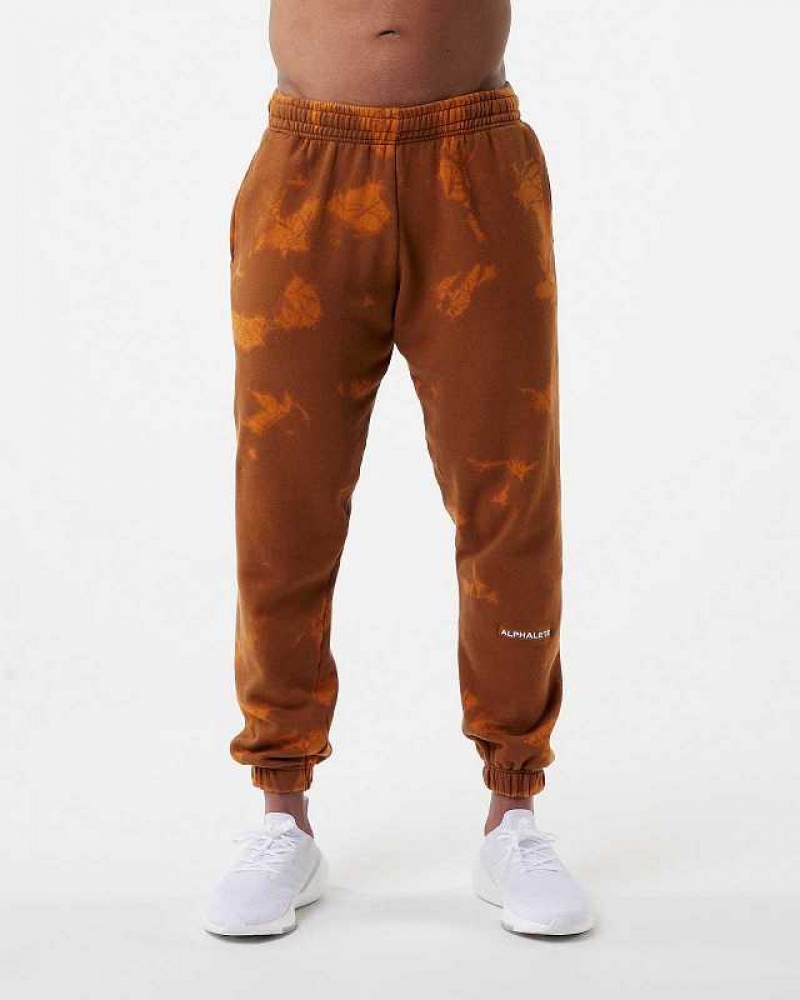 Brown Men\'s Alphalete HCTS Jogger | UAE-348715