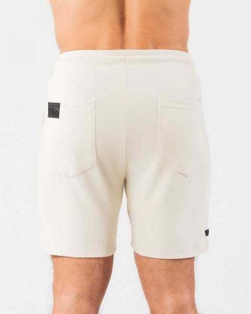 Brown Men's Alphalete Identity 6” Shorts | UAE-638521