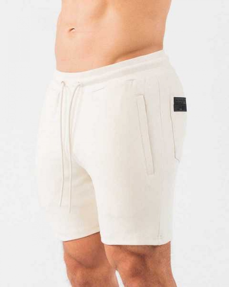 Brown Men's Alphalete Identity 6” Shorts | UAE-638521