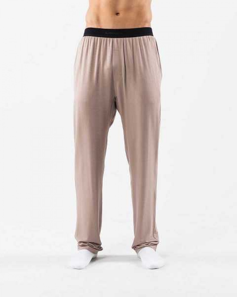 Brown Men\'s Alphalete Lounge Jogger | UAE-945107