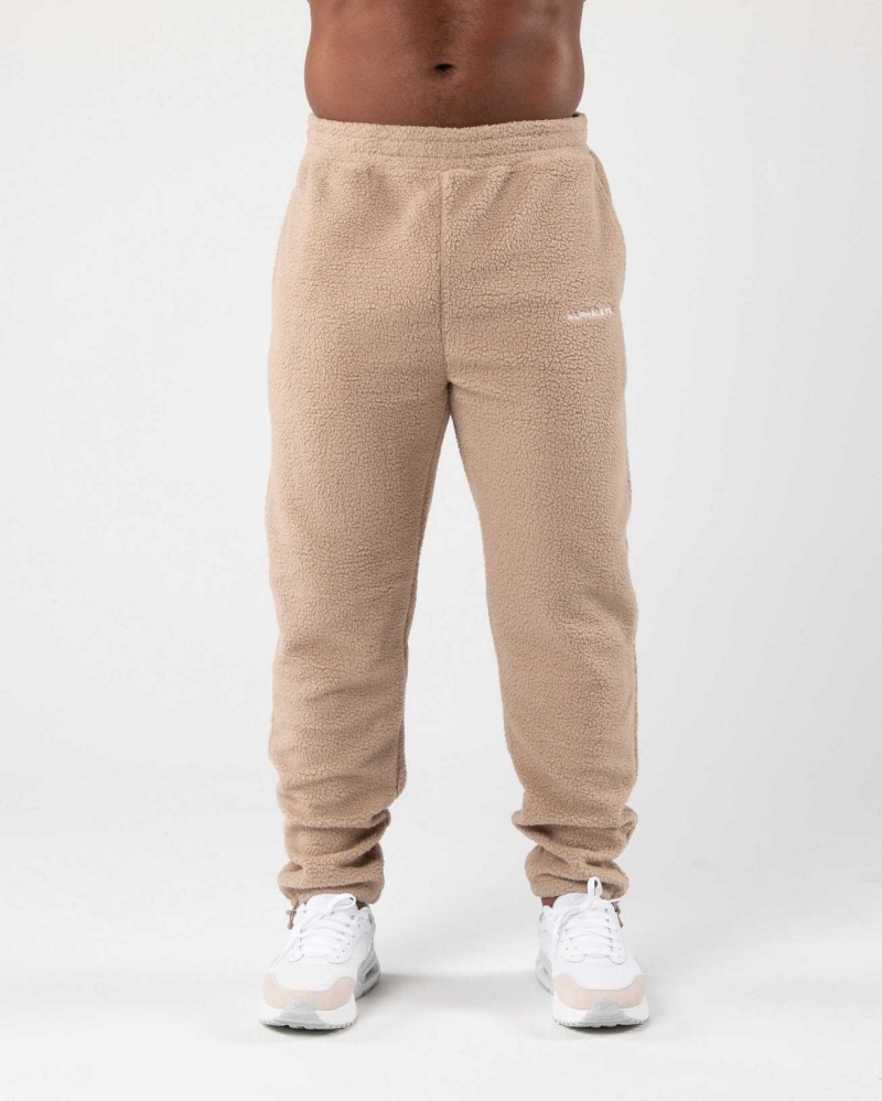 Brown Unisex Alphalete King Jogger | UAE-346879