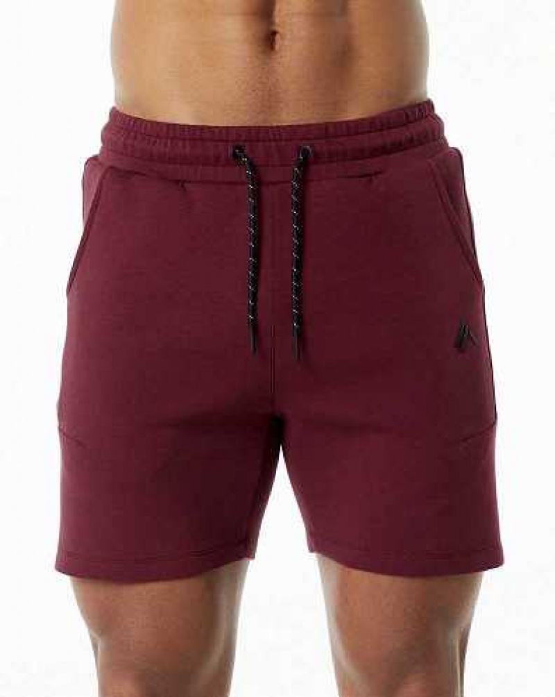 Burgundy Men\'s Alphalete ELMTS Athletic 6\