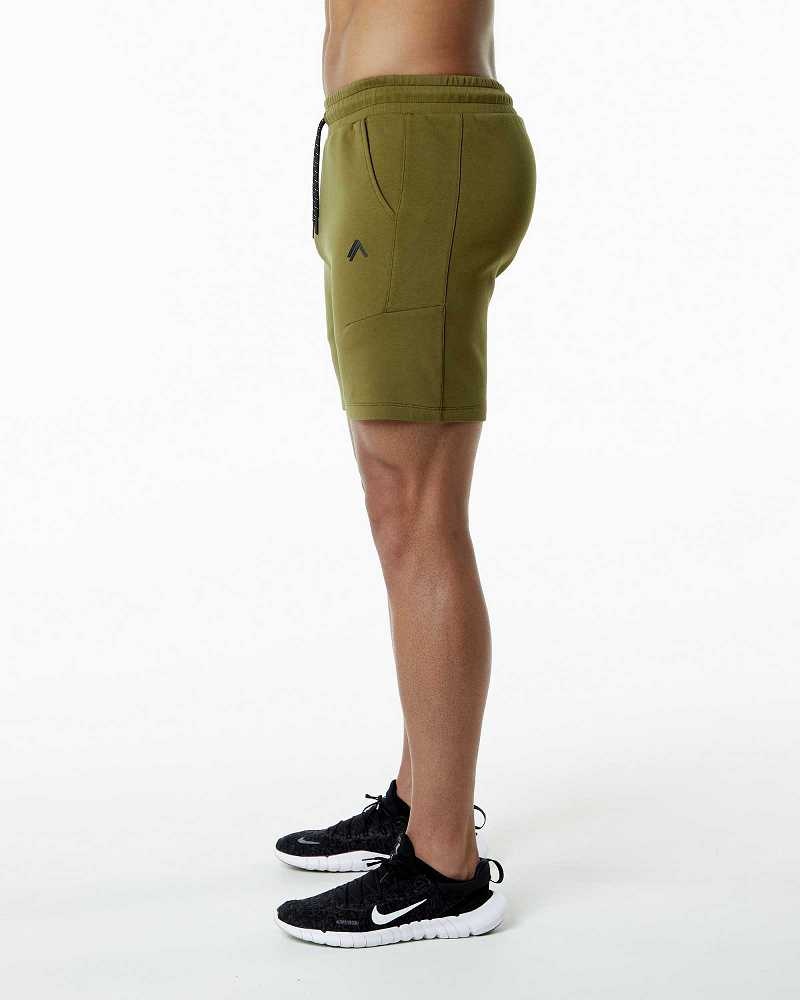 Dark Green Men's Alphalete ELMTS Athletic 6