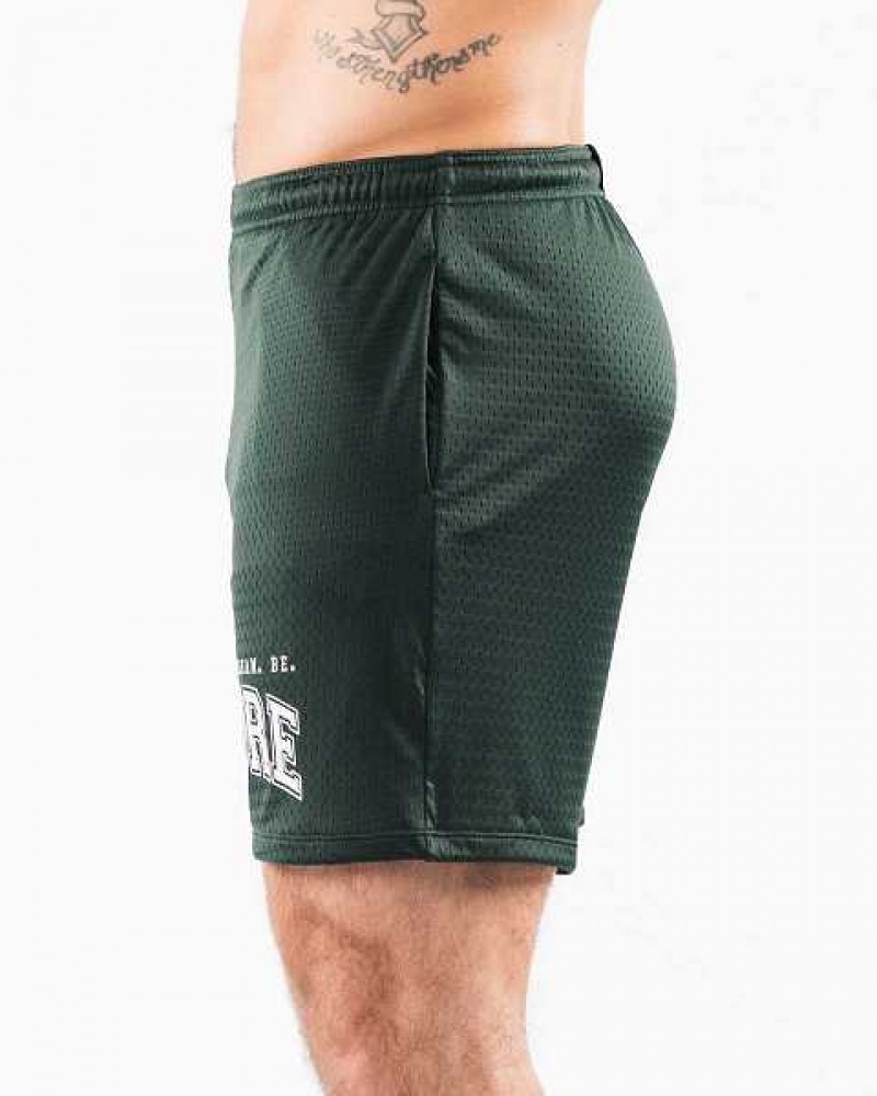 Dark Green Men's Alphalete LDB More Mesh 6