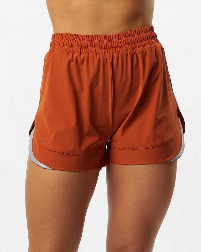 Dark Orange Women\'s Alphalete Stride 3\