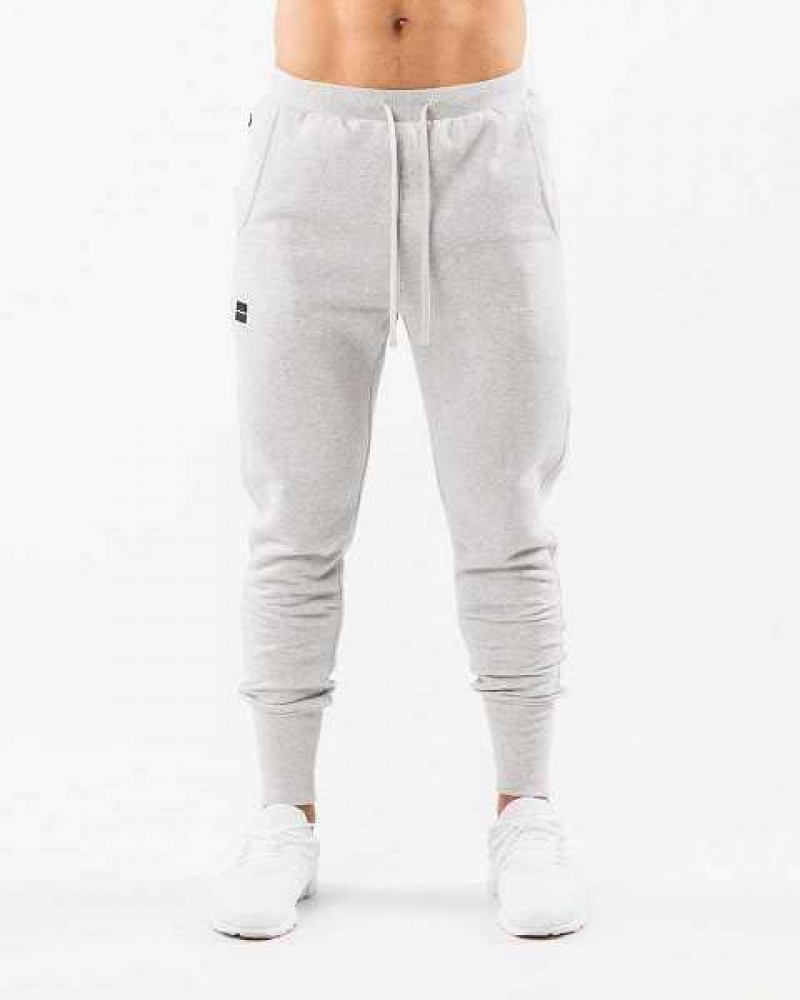 Grey Men's Alphalete Academy Club Jogger | UAE-749038