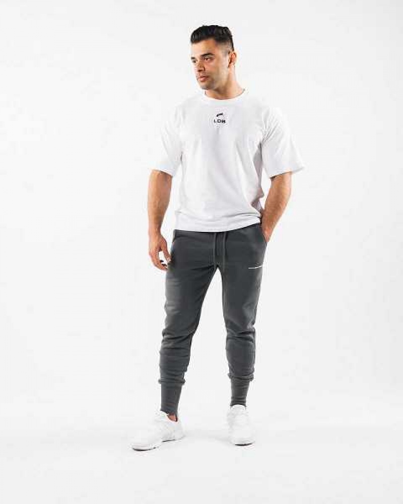 Grey Men's Alphalete Academy Club Jogger | UAE-716985