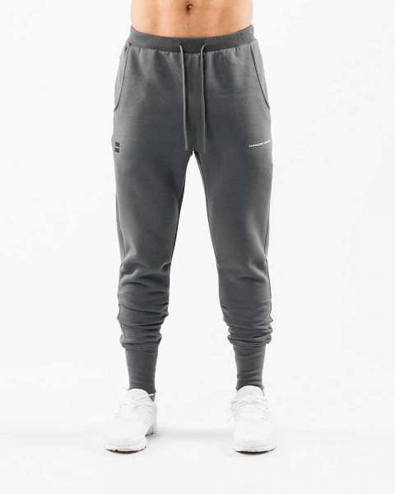 Grey Men's Alphalete Academy Club Jogger | UAE-716985