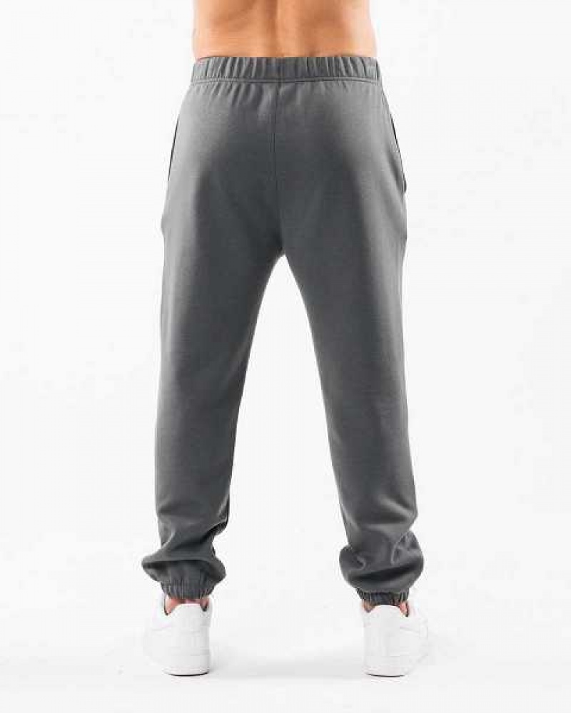 Grey Men's Alphalete Academy Relaxed Jogger | UAE-619587