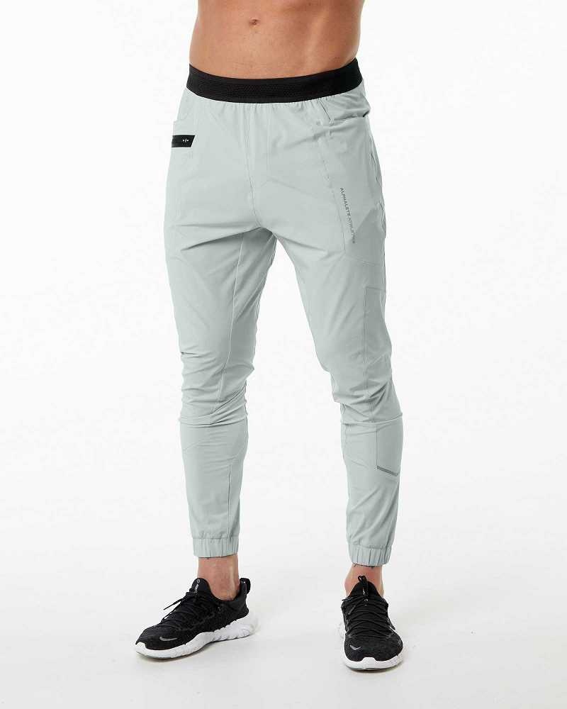 Grey Men\'s Alphalete Studio Jogger | UAE-702594