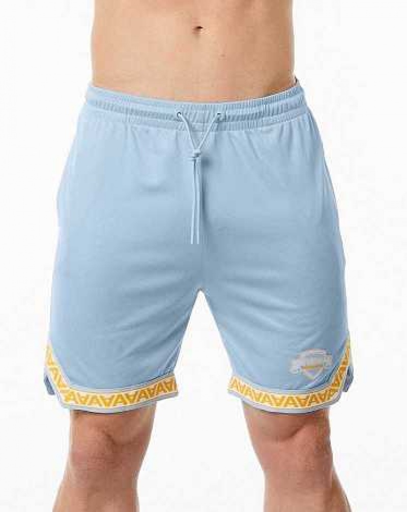 Light Blue Men\'s Alphalete Varsity Basketball 9\