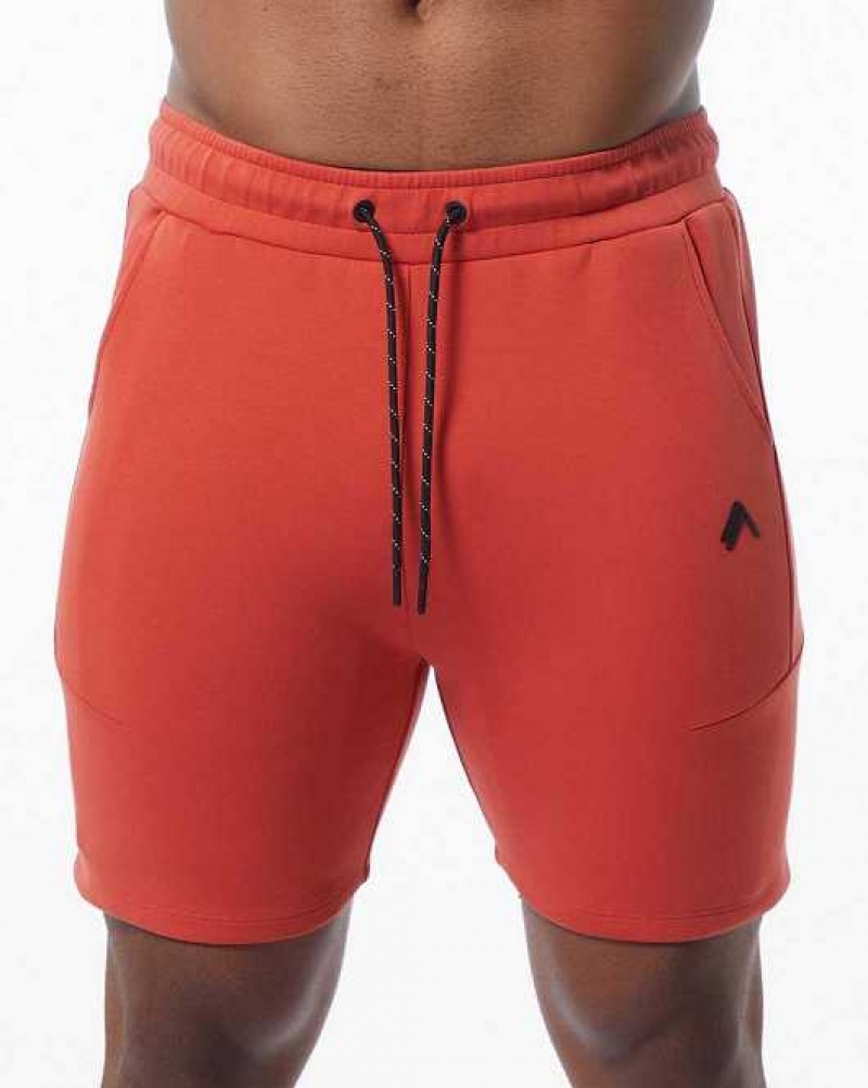 Orange Men\'s Alphalete ELMTS Athletic 6\