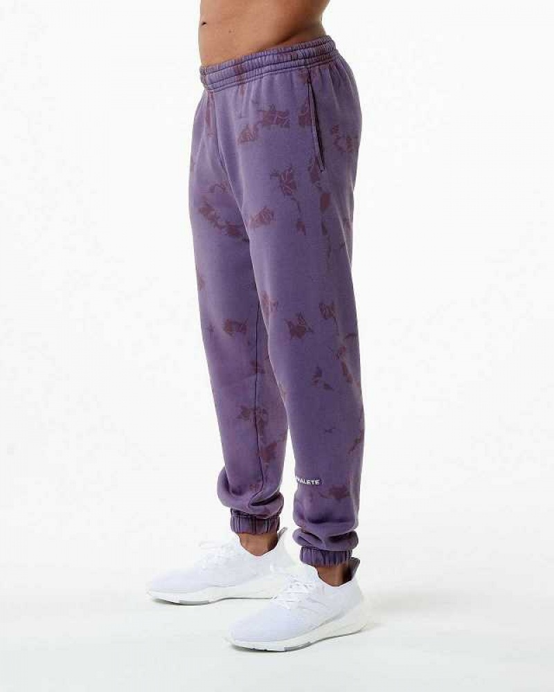 Purple Men's Alphalete HCTS Jogger | UAE-547026