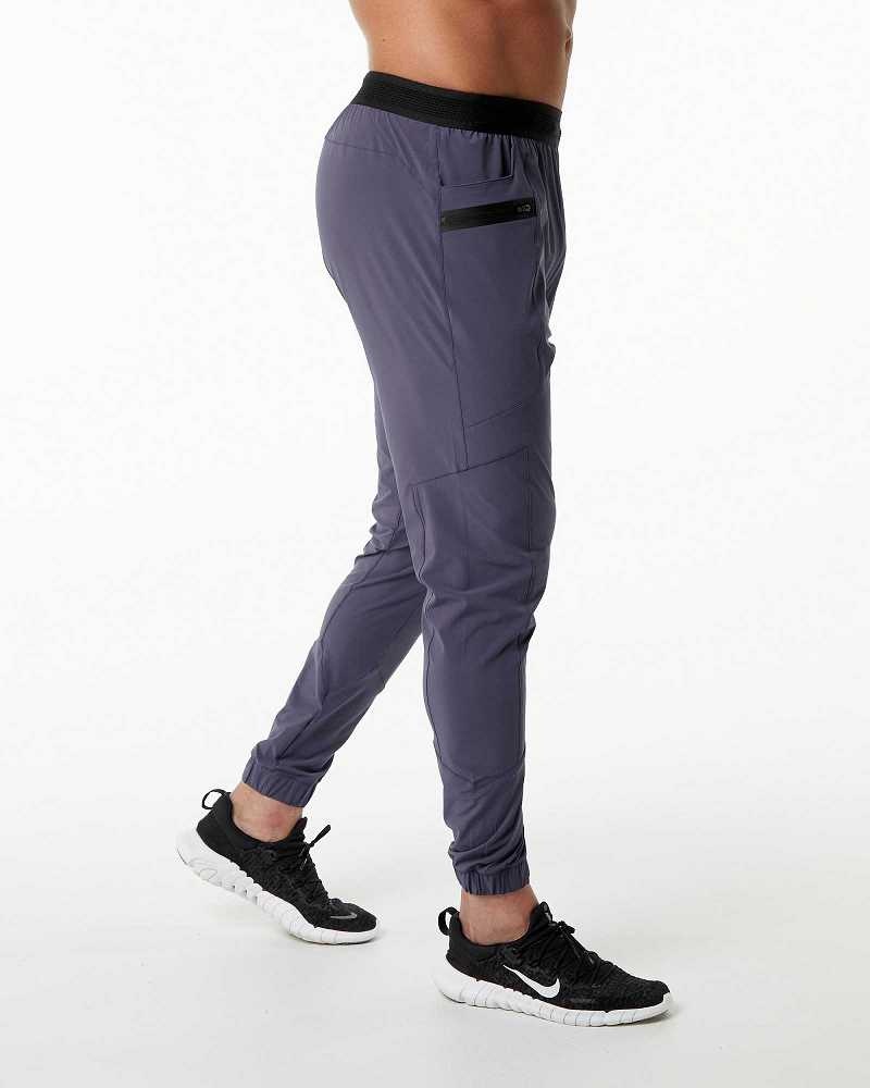 Purple Men's Alphalete Studio Jogger | UAE-951072