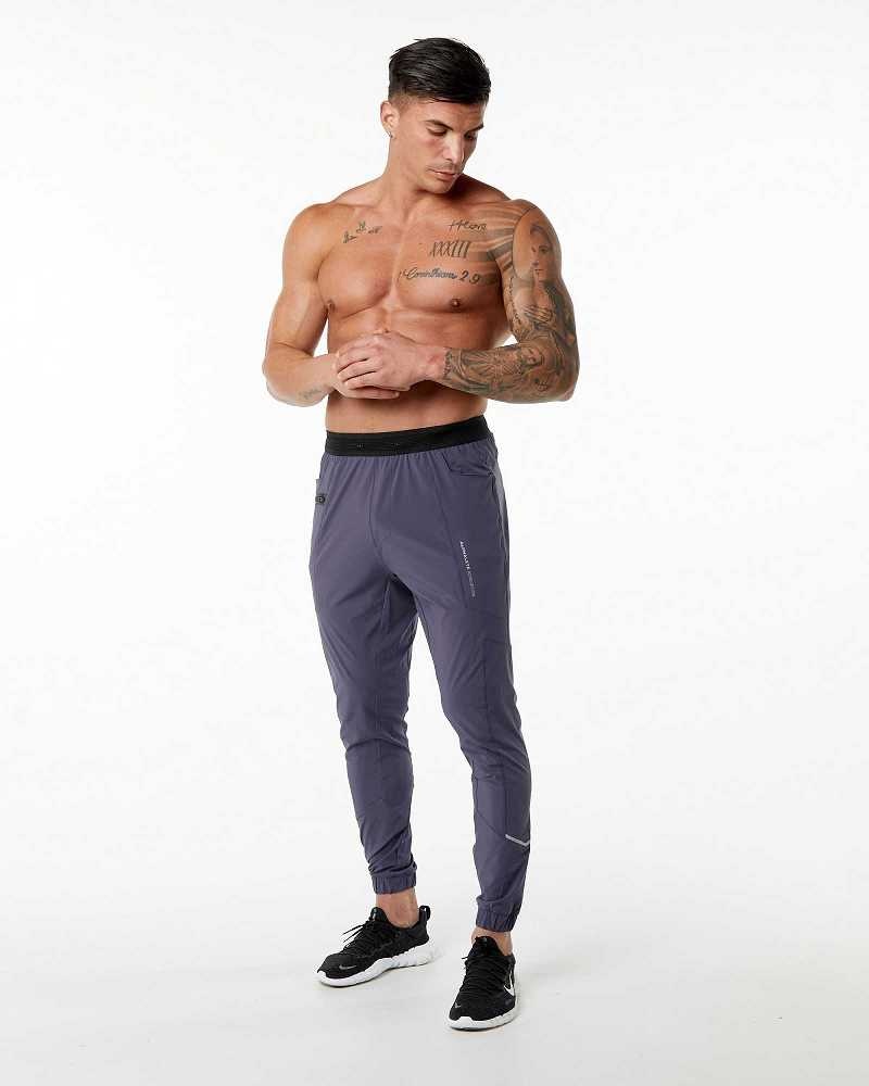 Purple Men's Alphalete Studio Jogger | UAE-951072