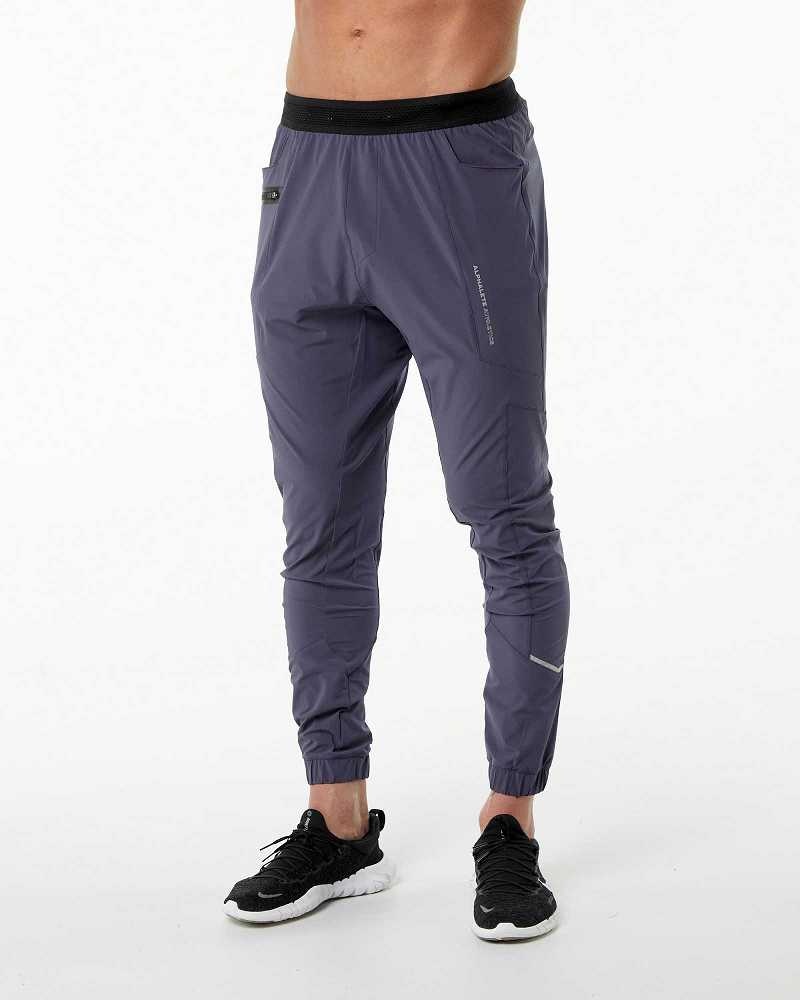 Purple Men\'s Alphalete Studio Jogger | UAE-951072