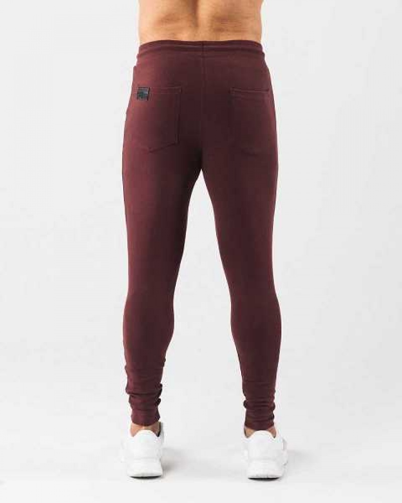 Red Men's Alphalete Identity Jogger | UAE-179635