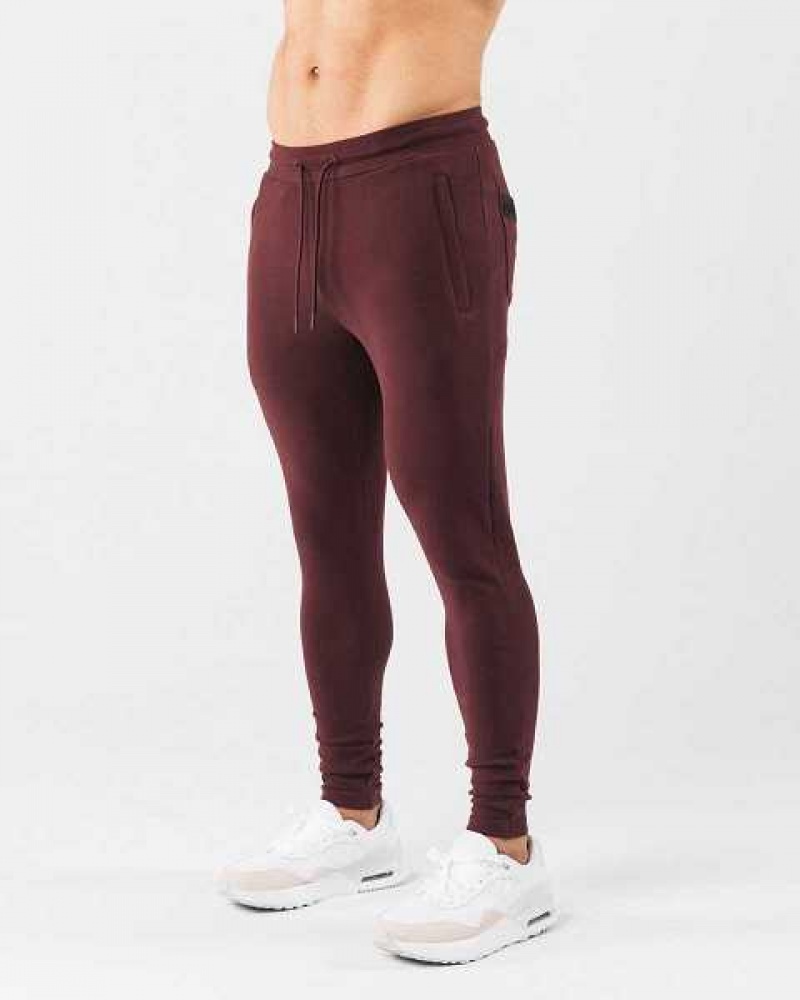 Red Men's Alphalete Identity Jogger | UAE-179635