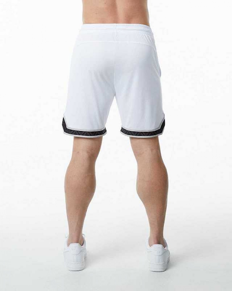 White Men's Alphalete Varsity Basketball 9