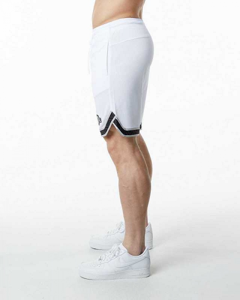 White Men's Alphalete Varsity Basketball 9