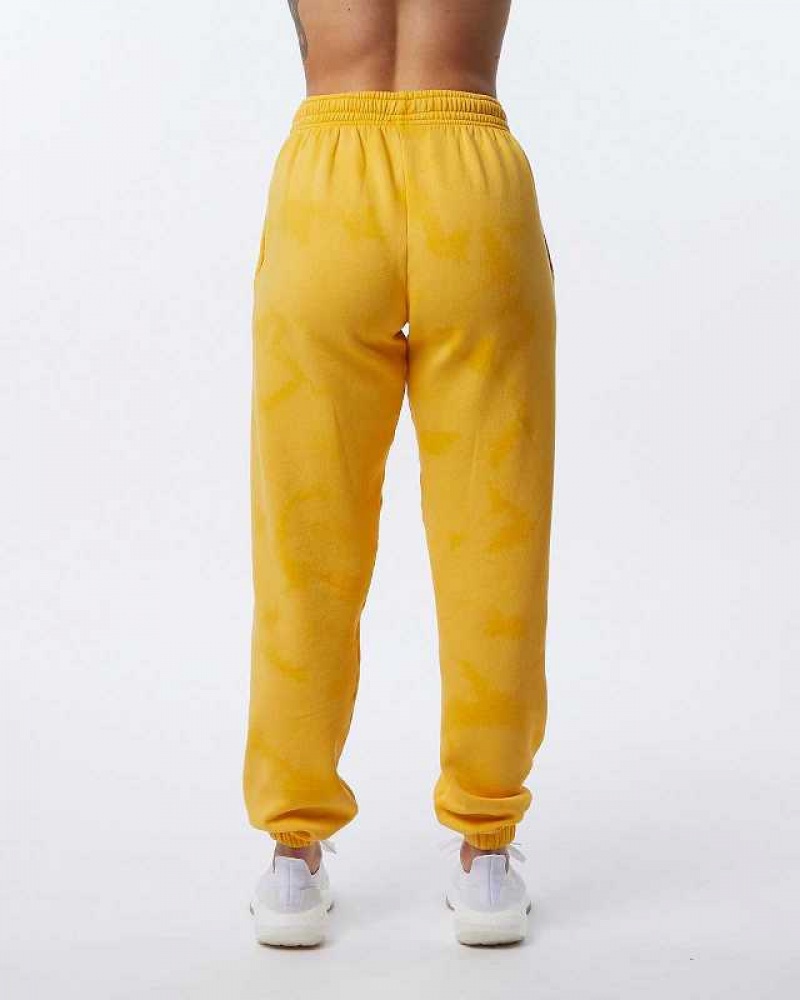 Yellow Women's Alphalete HCTS Jogger | UAE-576941